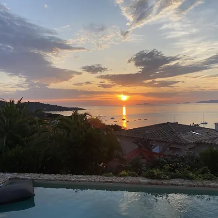 Magnifique Vue Avec Piscine فيلة