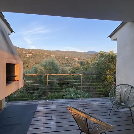 Villa Magnifique Vue Avec Piscine Coti-Chiavari (Corsica)