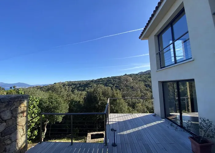 Magnifique Vue Avec Piscine Coti-Chiavari (Corsica)